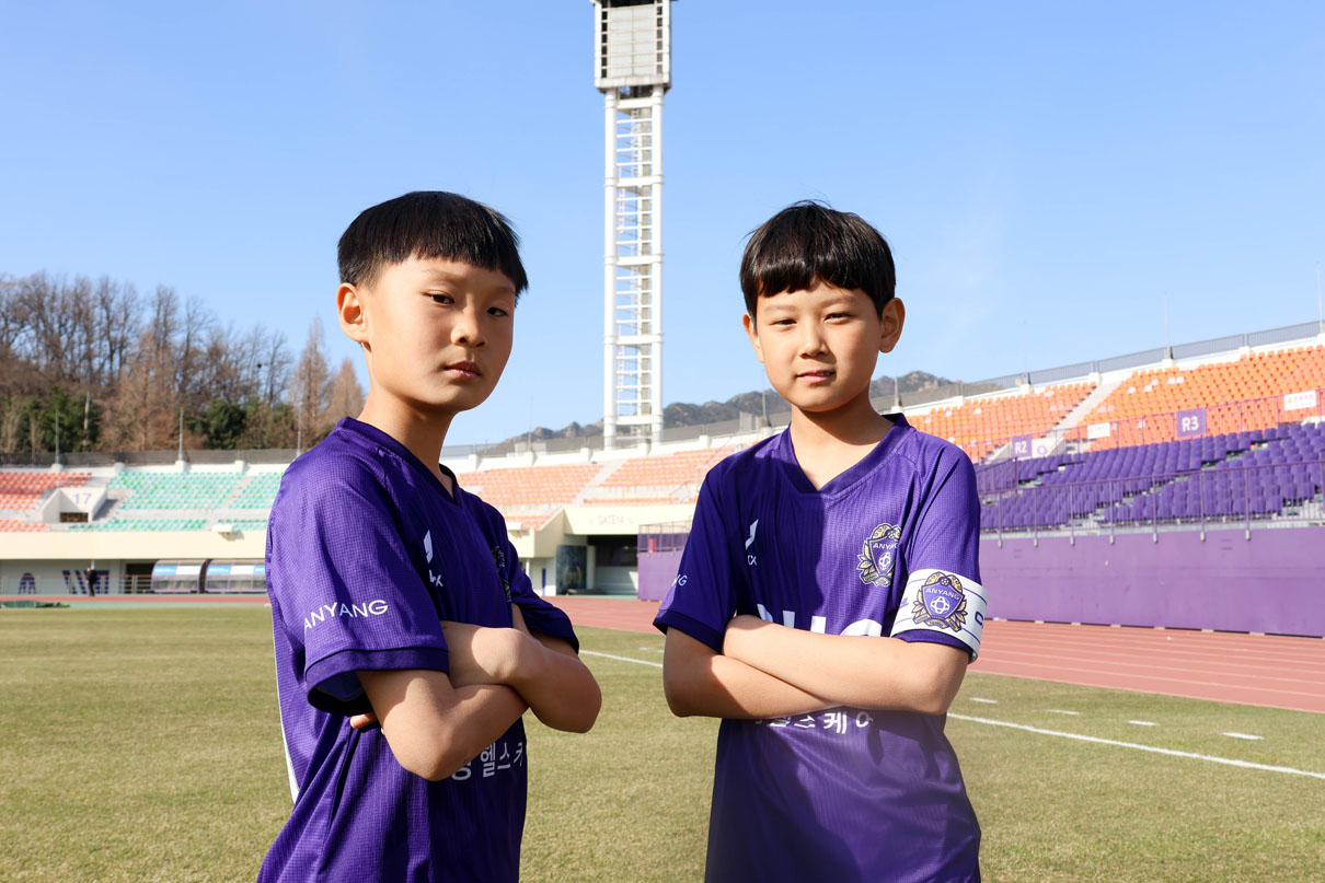U12팀 주장단 사진