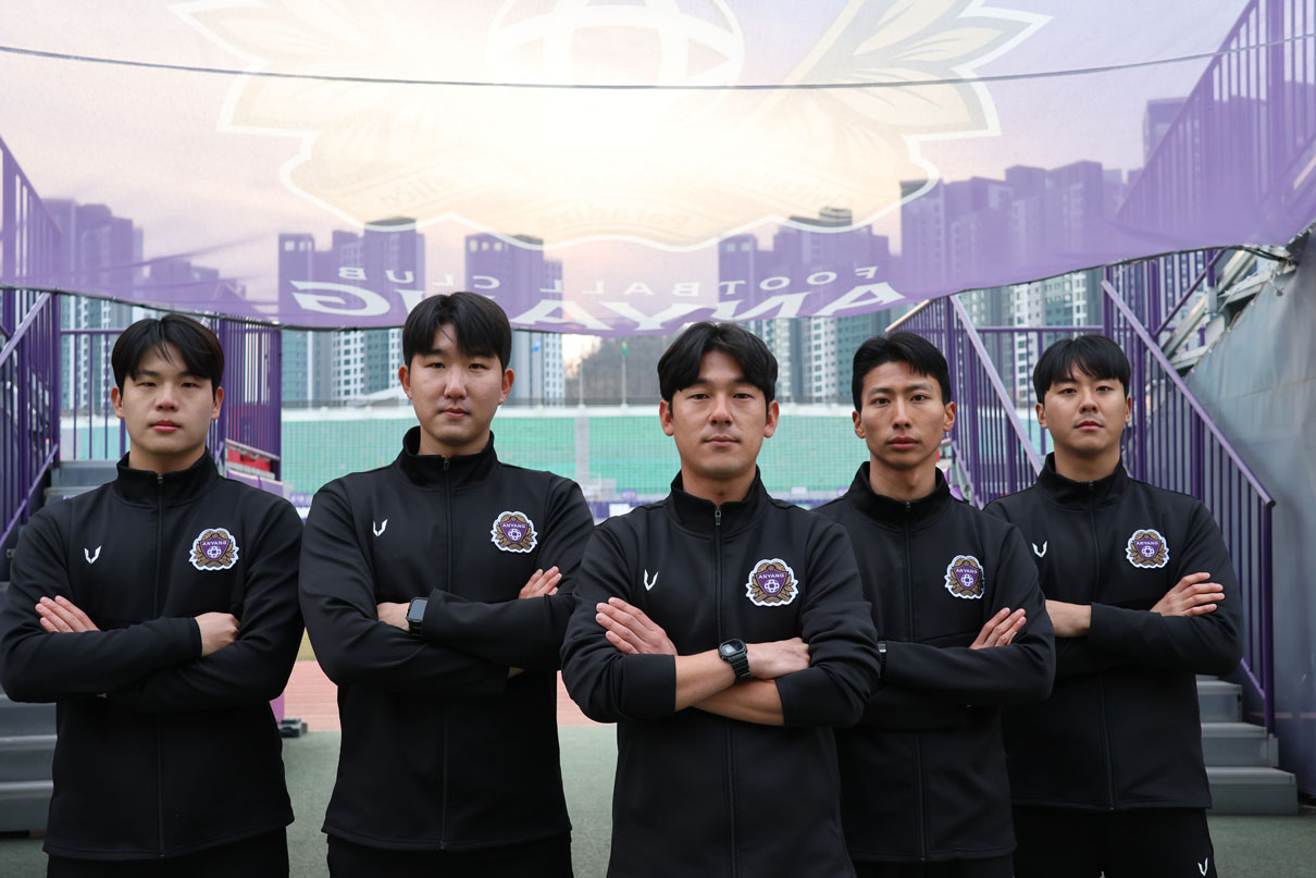 U15팀 코칭스태프 사진