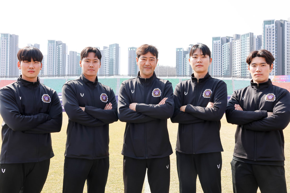 U18팀 코칭스태프 사진